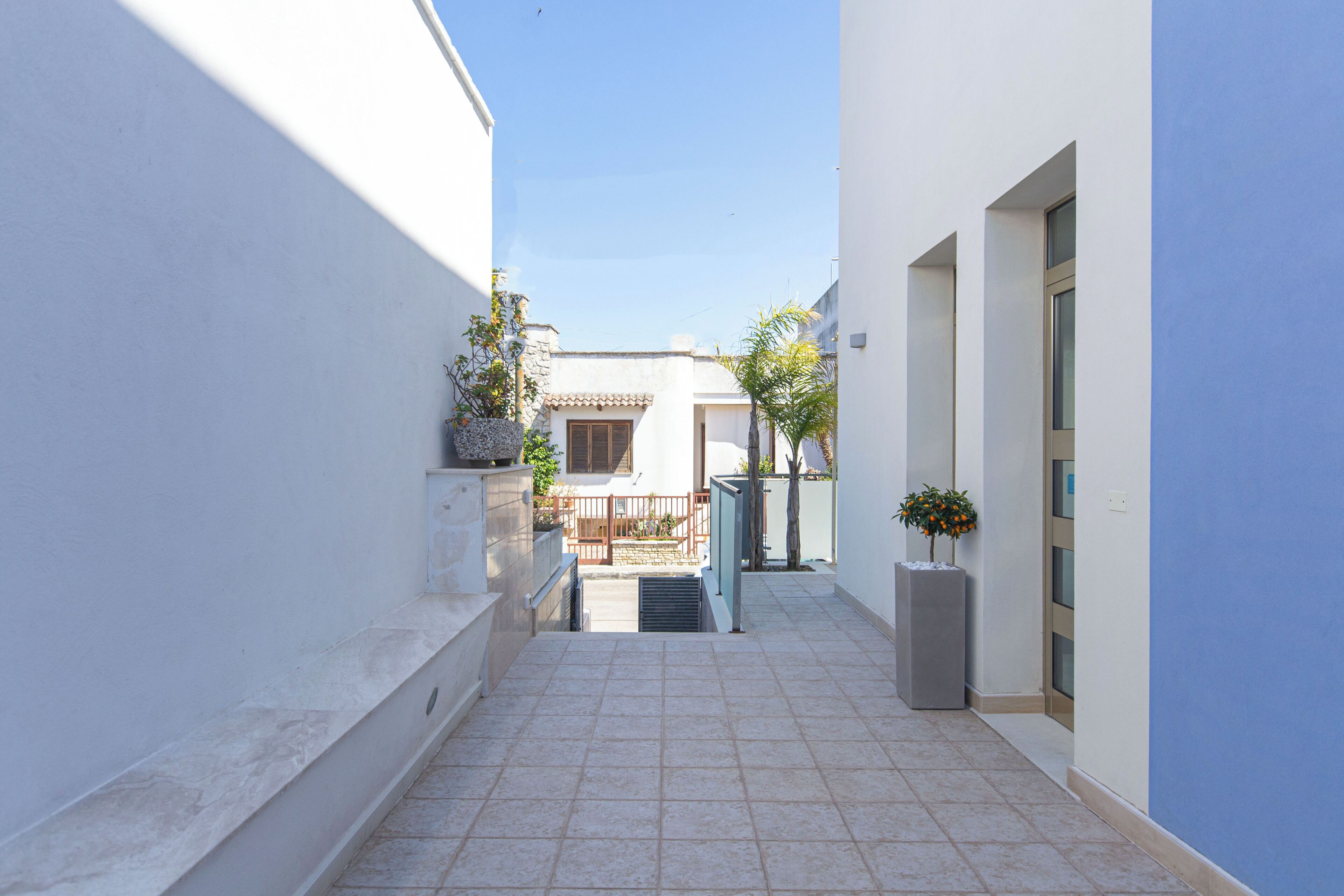 Fassade der Unterkunft