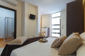 Basic Studio, 1 Double Bed, Kitchen | Bathroom | Shower, hair dryer, towels - Residence Borgo & Mare (Melendugno)