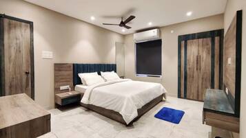 Habitación doble | Ropa de cama de alta calidad y colchones viscoelásticos