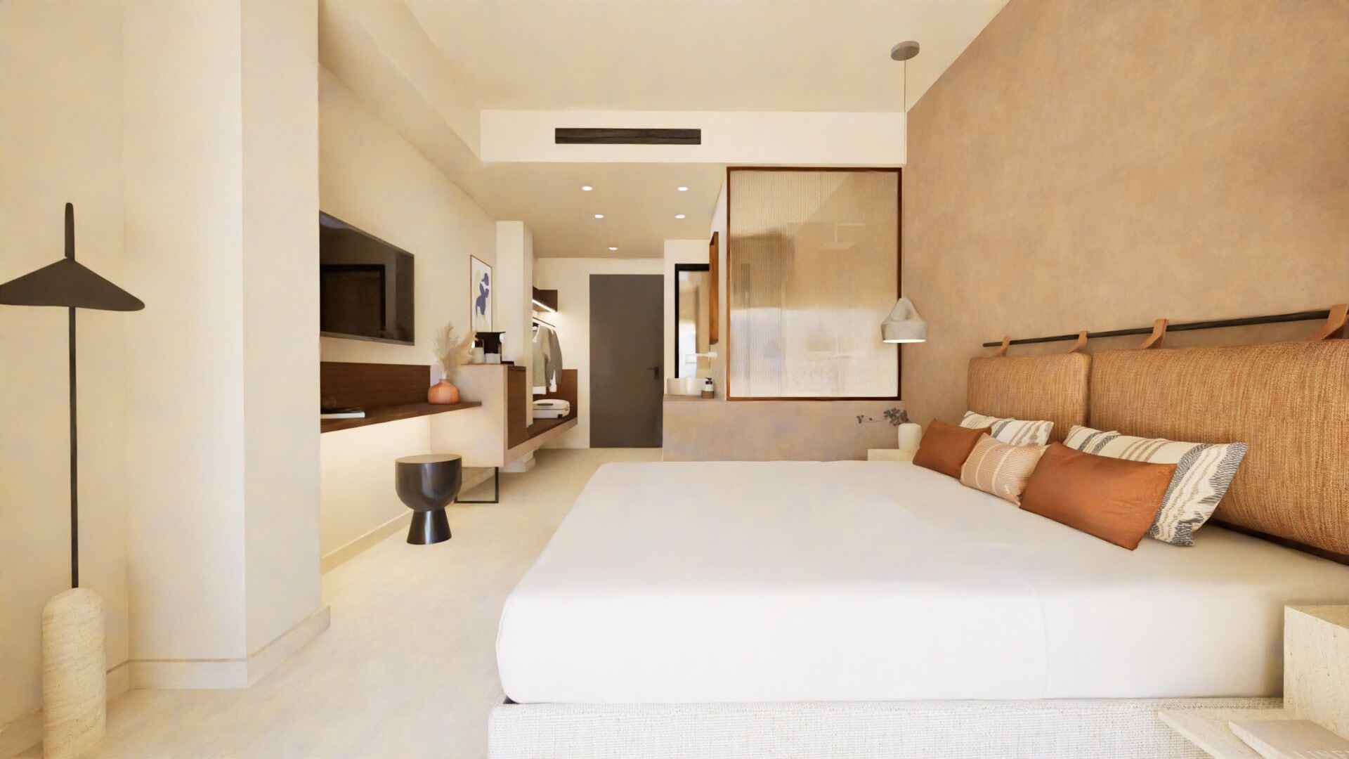 Suíte júnior, vista para o jardim | Cofres nos quartos, quartos à prova de som