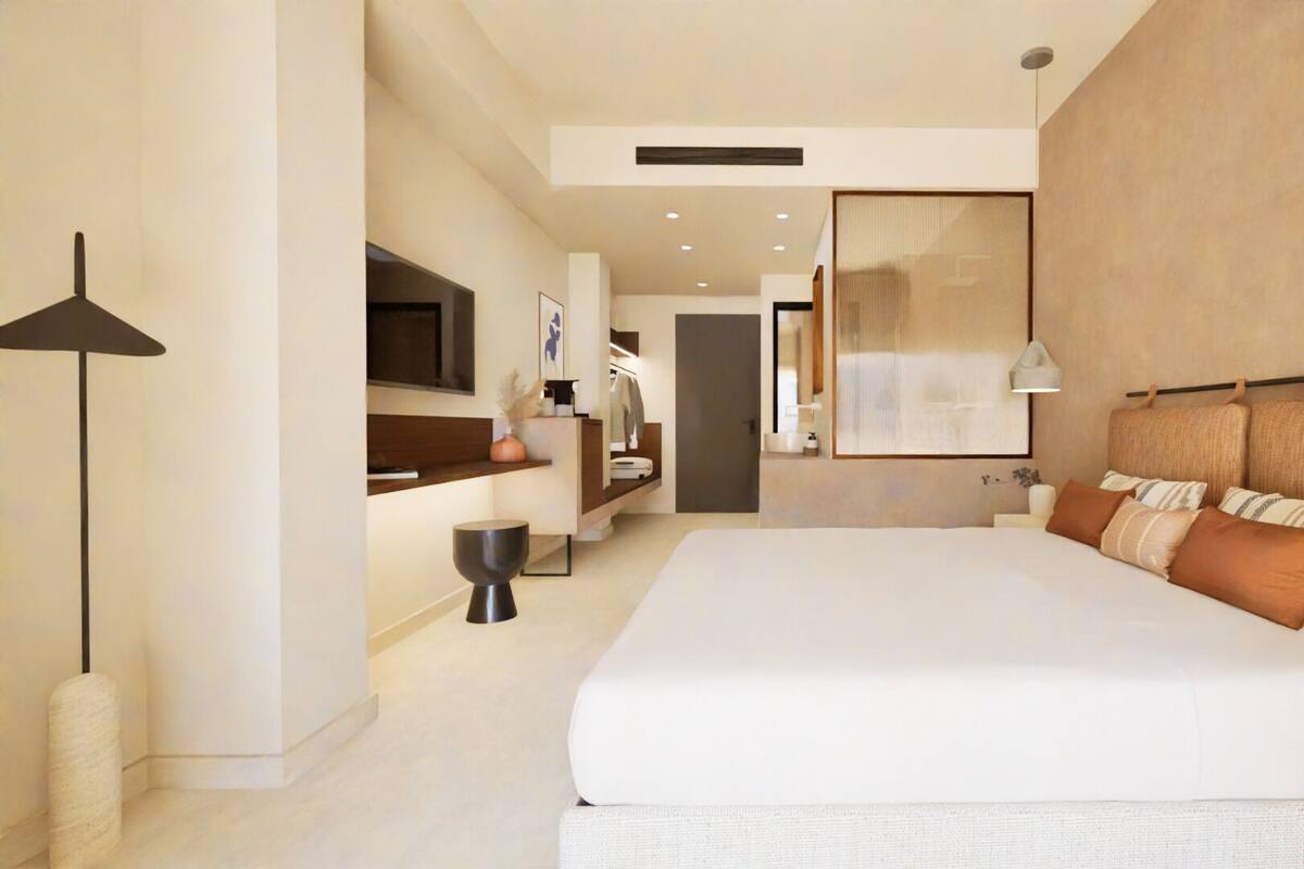 Junior Suite, Garden View | In-room safe, soundproofing, iron/ironing board, free WiFi