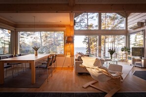 Fernseher, Kamin, Bücher