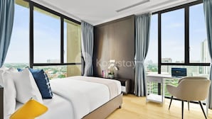 Căn hộ, 1 phòng ngủ, quang cảnh thành phố