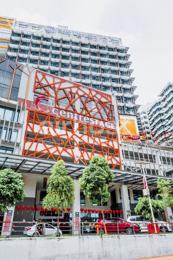 Fassade der Unterkunft