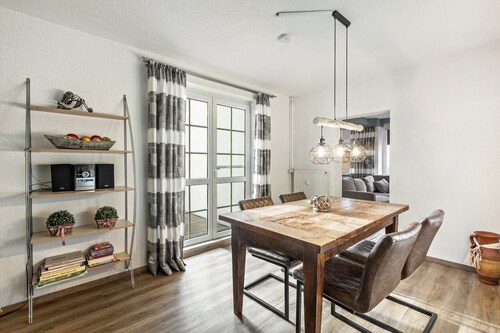 Apartment „Hoppernkopf“ mit gemeinsamer Terrasse, privatem Garten und WLAN