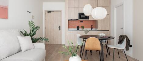 公寓, 1 间卧室 | 起居区