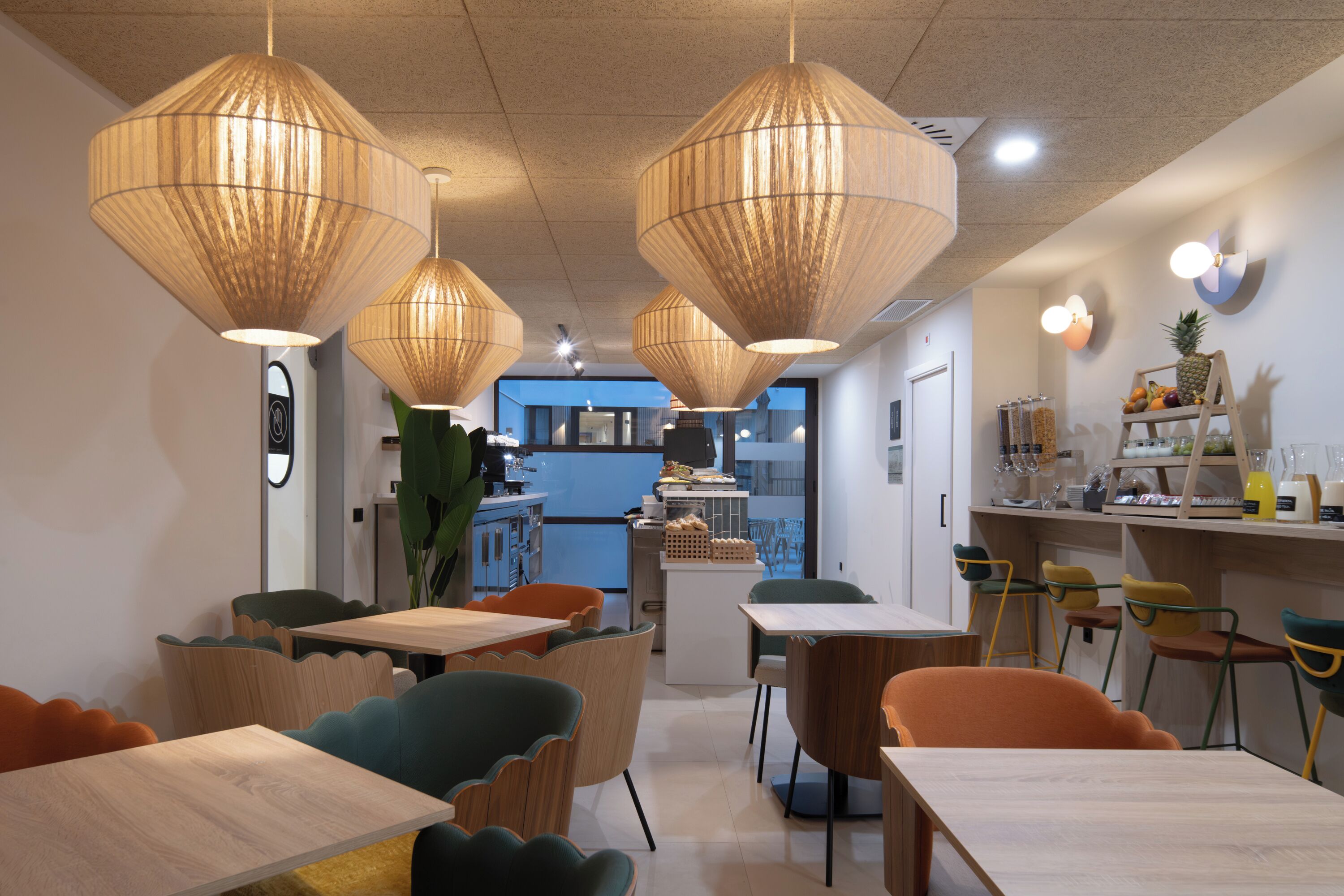 Morgenmadsbuffet hver dag (10.5 EUR pr. person)