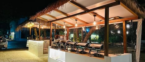 Majoituspaikan julkisivu