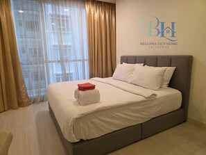 2 bedrooms, iron/ironing board, WiFi, bed sheets - Cozy 2-bedroom apartment in charming Kuala Lumpur by Begonia (Kuala Lumpur)