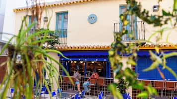 Façana frontal de l'allotjament