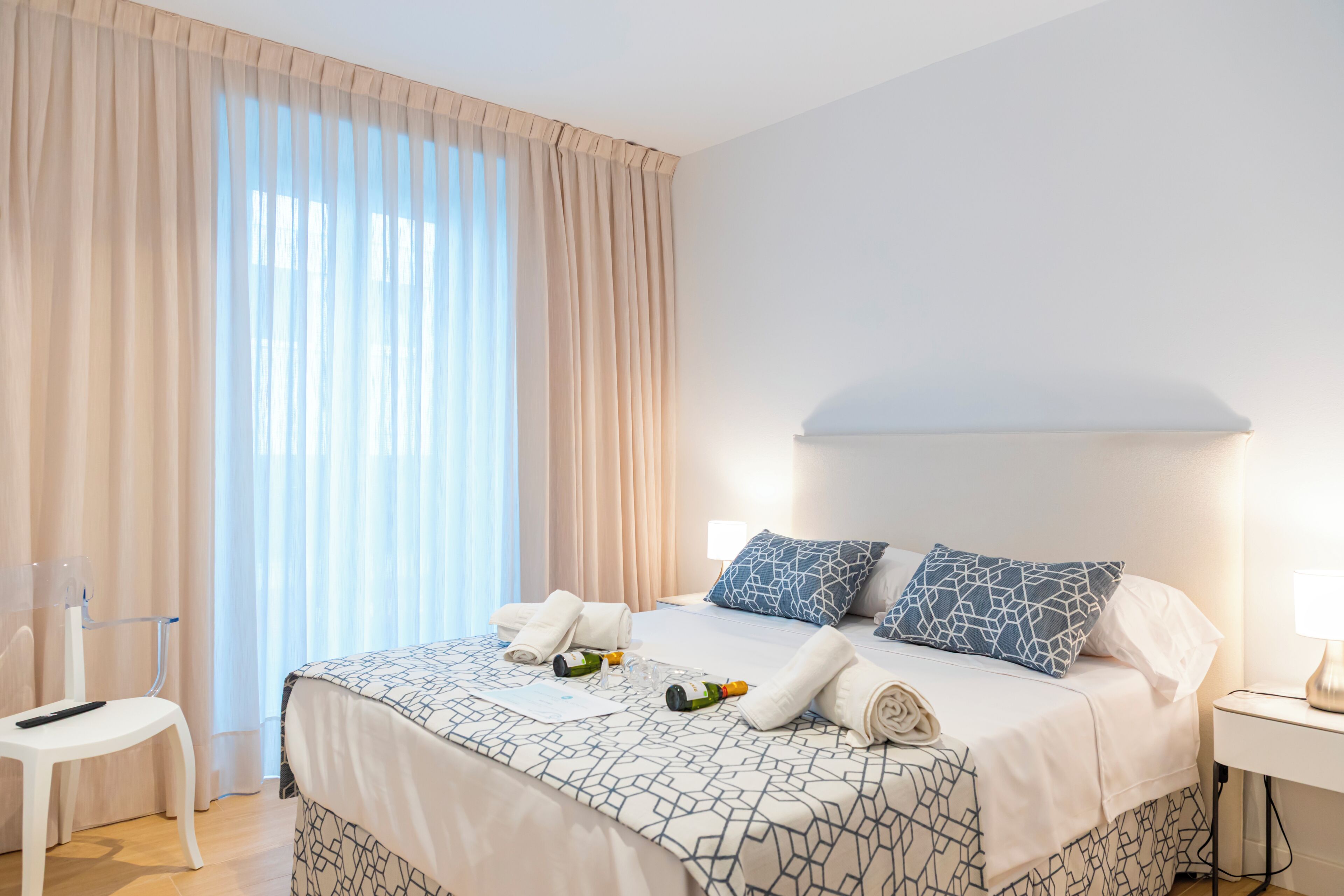 公寓, 阳台, 城市景观 | 熨斗/熨衣板、免费 WiFi