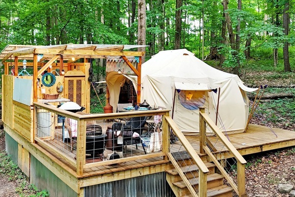 Enceinte de l’hébergement