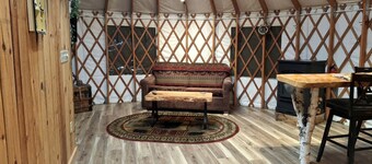 Gorgeous Yurt in the Adirondacks for a Unique Glamping Getaway near Minerva, New York