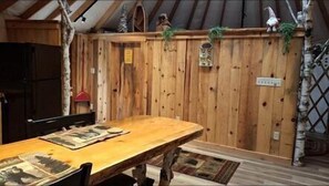 Interior - Gorgeous Yurt in the Adirondacks for a Unique Glamping Getaway near Minerva, New York (Minerva)