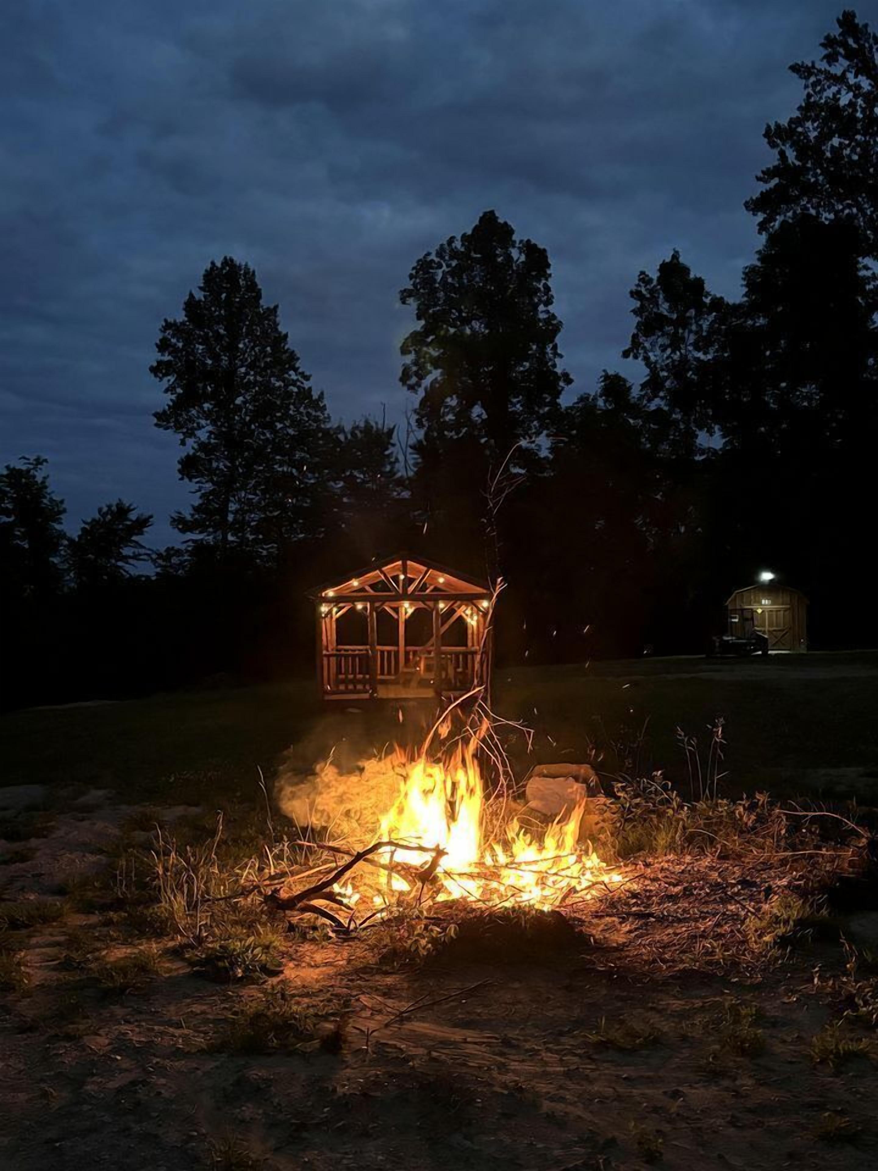 Enceinte de l’hébergement