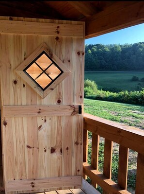 Property grounds - Cozy Studio Cabin Surrounded by Nature for a Peaceful Getaway near Gallipolis, Ohio (Gallipolis)
