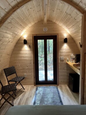Interior - Stunning Two Oaks Pod Surrounded by Trees for an Amazing Couples Retreat near Washburn, Wisconsin (Washburn)