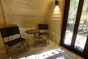 Interior - Gorgeous Birches Pod in the Woods for a Memorable Glamping Experience near Lake Superior in Wisconsin (Washburn)