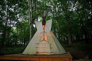 Miscellaneous - Stunning Authentic Tipi with Incredible Amenities for an Amazing Glamping Getaway near Fresno, Ohio (Fresno)