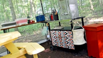 Overnatningsstedets område