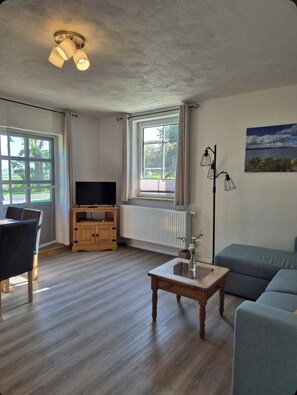Living area - Mönchgutperle " Holiday apartment U" (Mönchgut)