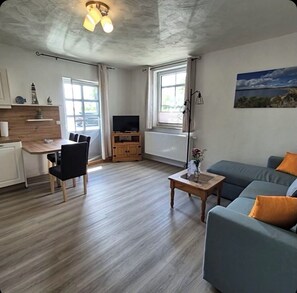 Living area - Mönchgutperle " Holiday apartment U" (Mönchgut)