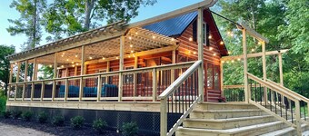 Hot Tub Log Cabin | Shipshewana | Outdoor Living |