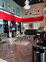 52-inch LED TV with cable channels