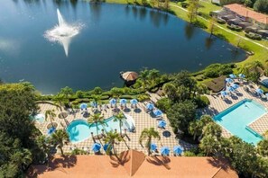 Outdoor pool - Cozy, Perfect for Families, Hot Tub & Grill - 3013 (Kissimmee)