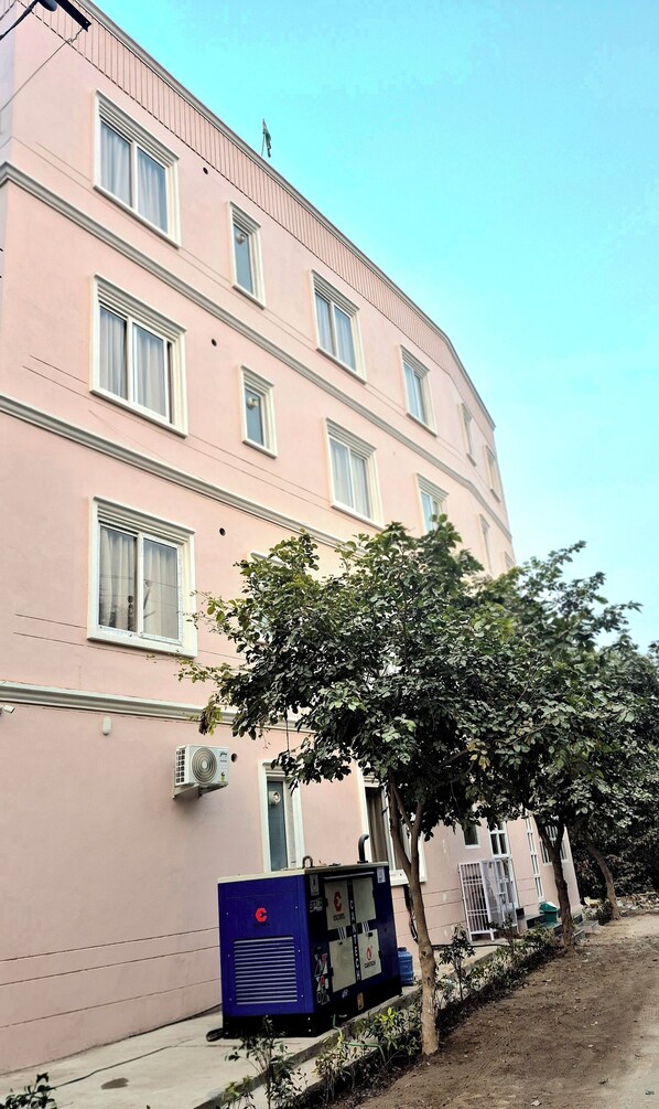 Fassade der Unterkunft