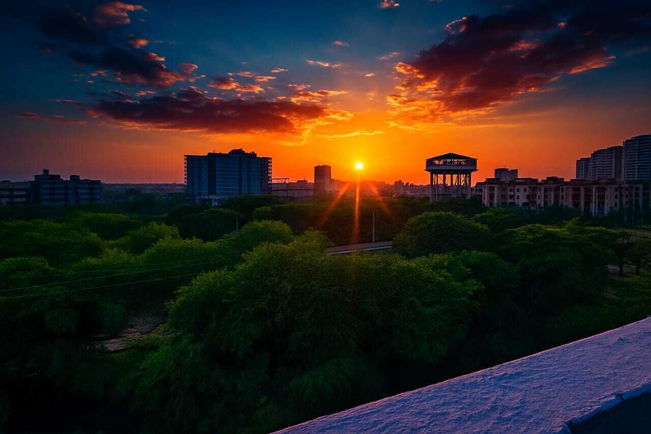 Vista desde la propiedad