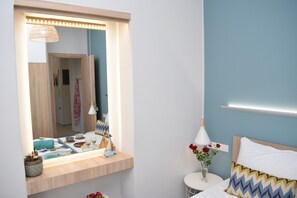 1 bedroom, iron/ironing board, WiFi, bed sheets - Seaside Palette Apartments - Green Suite, Seafront (Rethymno)
