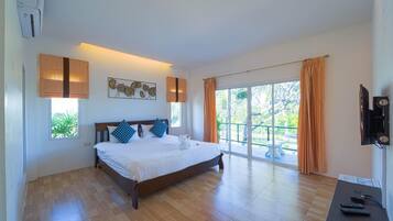 Villa, Multiple Bedrooms, Private Pool, Garden View | Blackout curtains, iron/ironing board, free WiFi, bed sheets