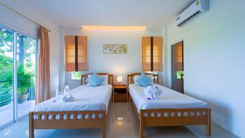 Villa, Multiple Bedrooms, Private Pool, Garden View | Blackout drapes, iron/ironing board, free WiFi, bed sheets