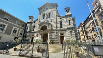 Fassade der Unterkunft