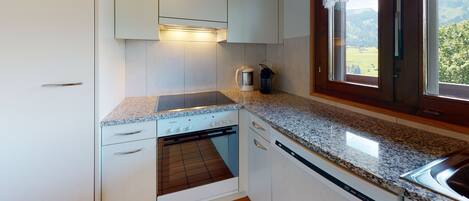 Classic-Apartment, 2 Schlafzimmer, Balkon | Eigene Küche