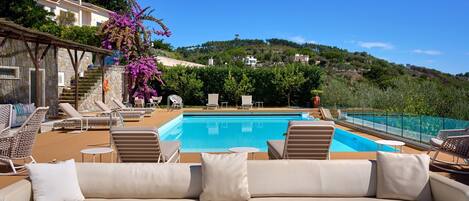 Luxe villa, uitzicht op zee | Privézwembad