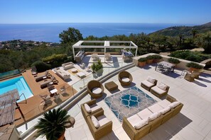 Luxury Villa, Sea View | Balcony