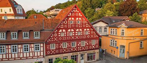 Fachada de la propiedad