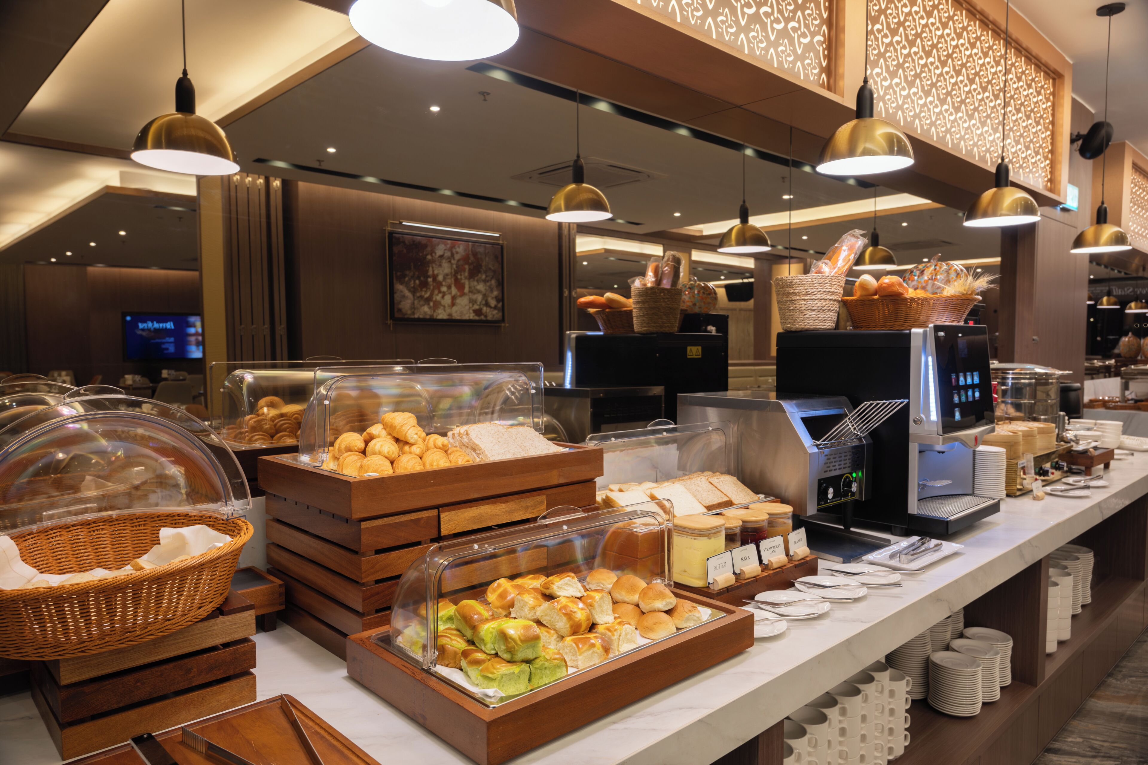 Desayuno buffet diario (MYR 58 por persona)