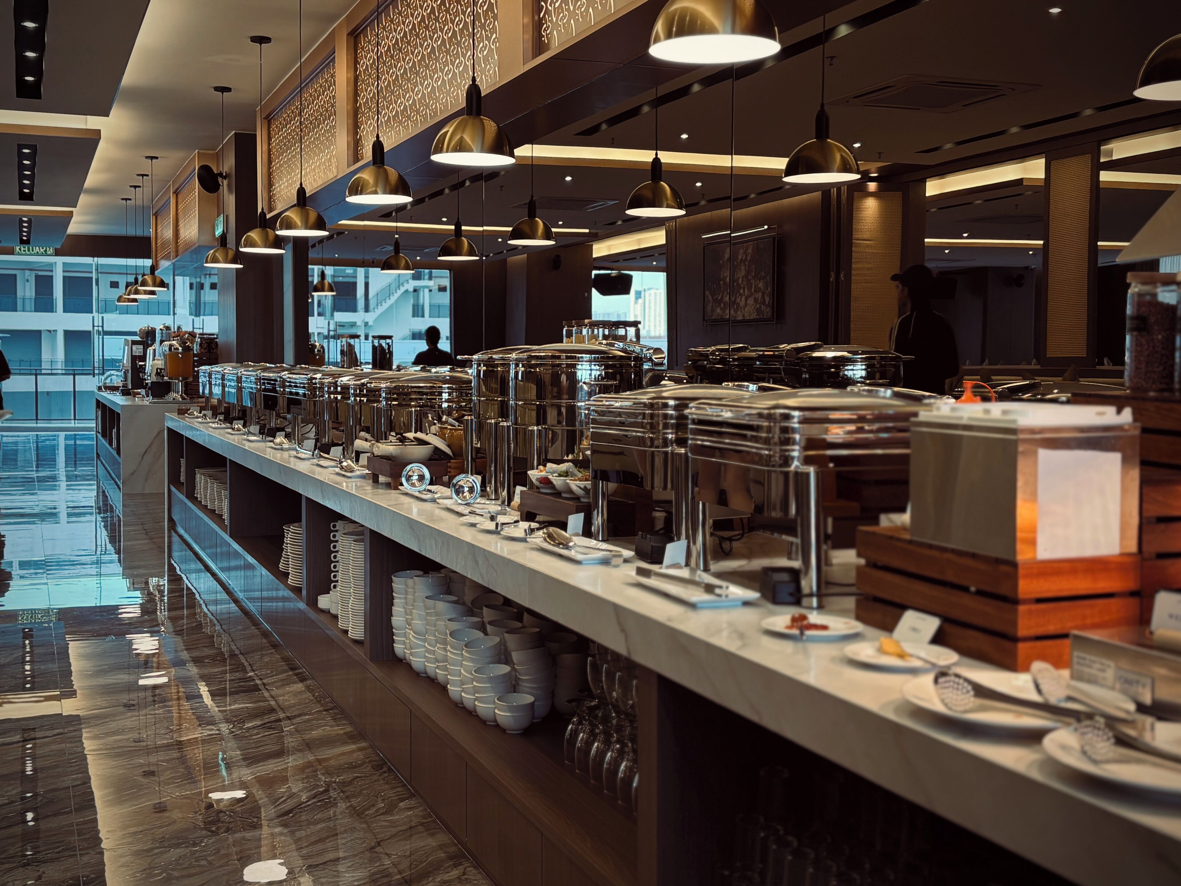 Daily buffet breakfast (MYR 58 per person)