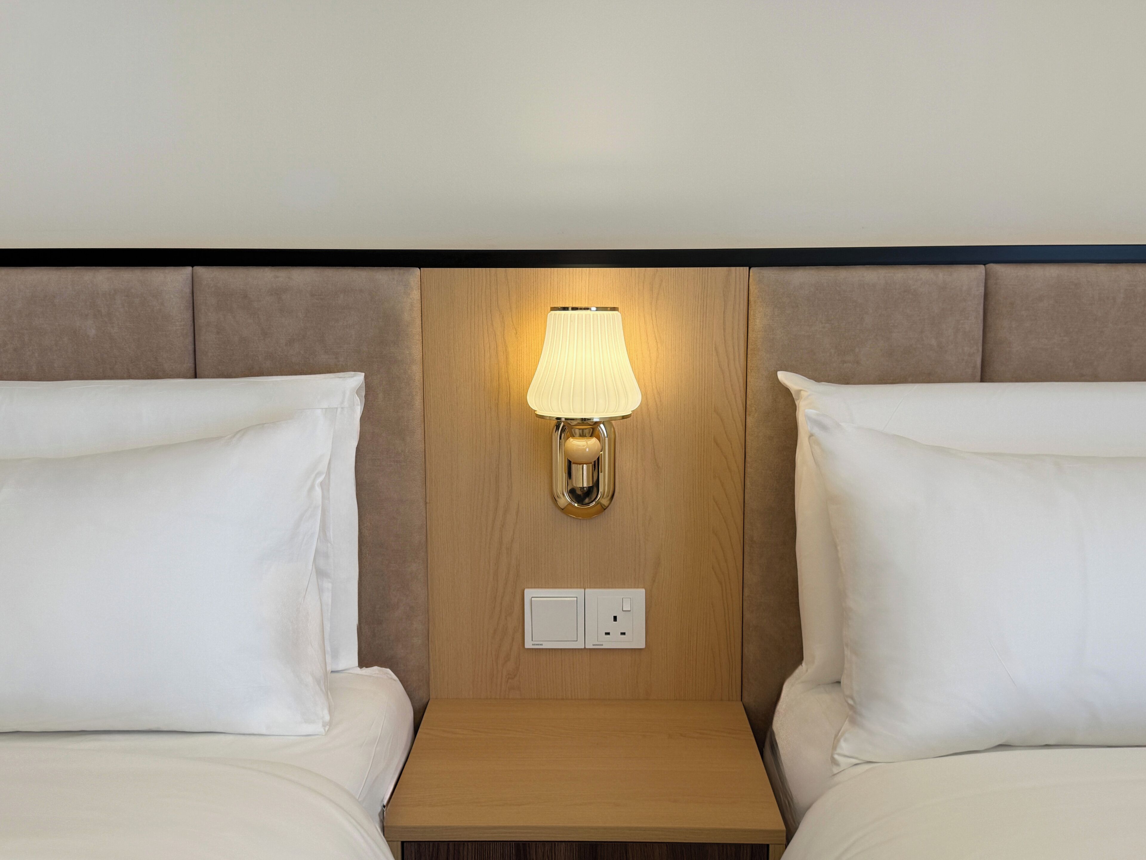 Blackout curtains, iron/ironing board, free WiFi, bed sheets