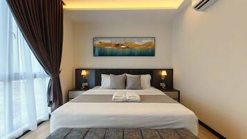 In-room safe, blackout curtains, soundproofing, iron/ironing board