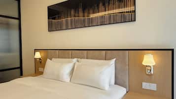 Langsir/tirai gelap terus, seterika/papan seterika, Wi-fi percuma