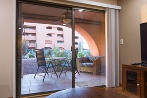 TV, offices - Cozy Phoenix Condo, Gated w/ Community Pool (Phoenix)