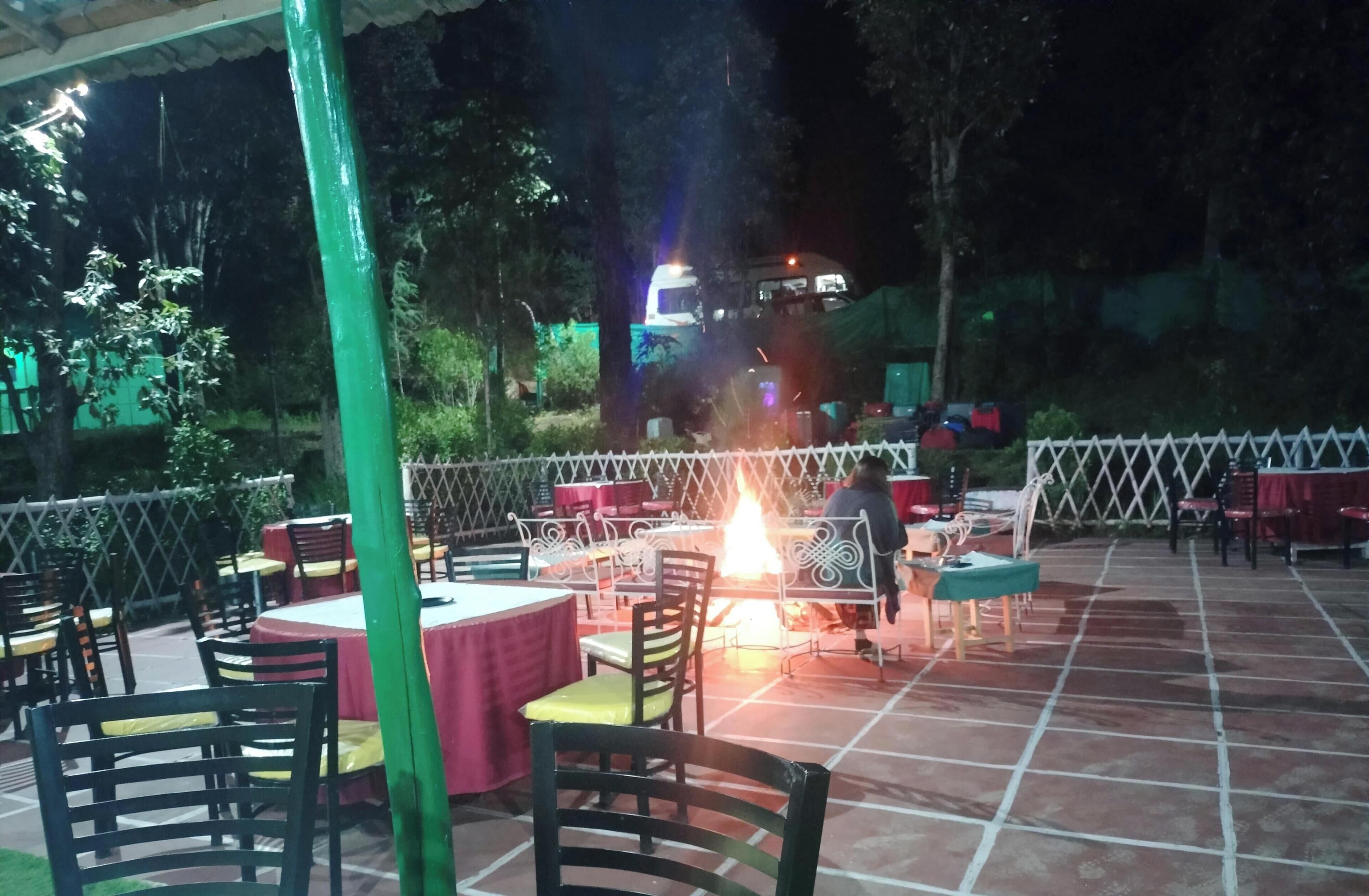 Sala de estar en el lobby