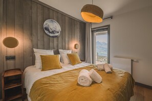 Apartamento | 2 quartos, roupa de cama