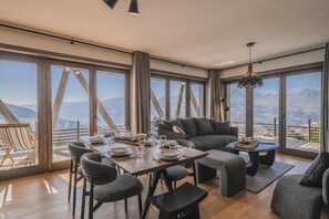 Apartment | Living room - Family Retreat in Peisey-vallandry (Peisey-Nancroix)