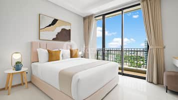 公寓, 1 间卧室, 城市景观 | 客房景观