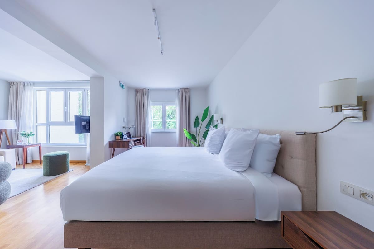 Iron/ironing board, free WiFi, bed sheets